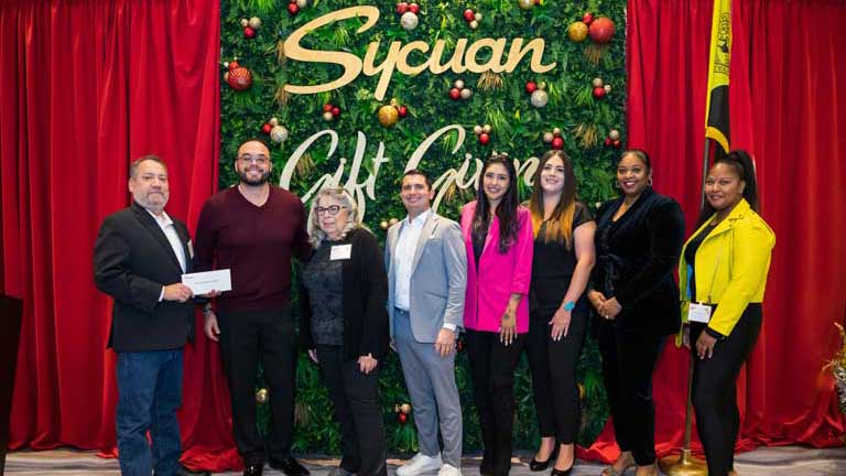 Sycuan Gives $187,000 to 28 Different Charities.