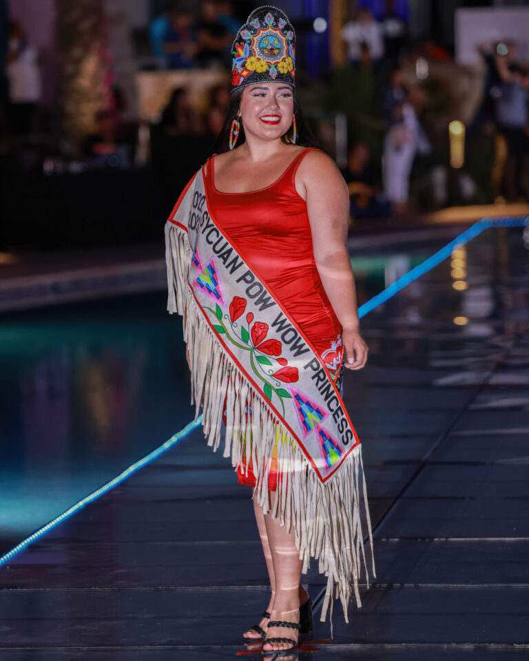 red-dress-Indian-Tribal-Sycuan-Fashion-Show