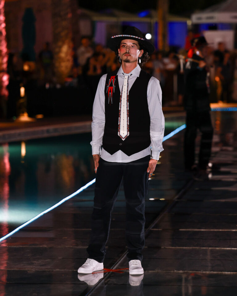 tribal-black-hat-Sycuan-Fashion-show